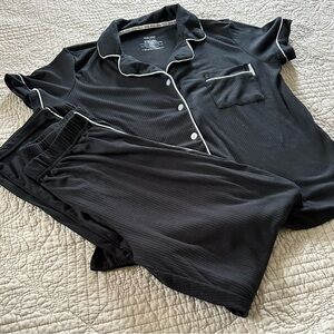 NEVER WORN. Nine West Black Pajama Set Soft Sleepwear. Washed but not worn.